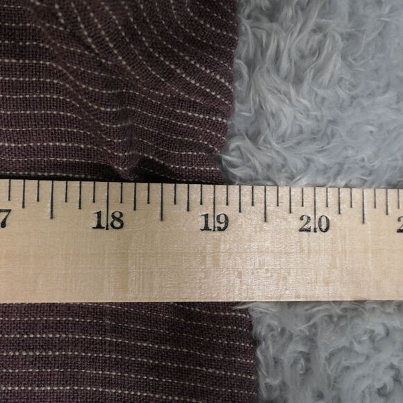 Garnet Hill Dress Womens 8 Striped 100% Linen Short Sleeve Sheath Shift Classic - Picture 7 of 12